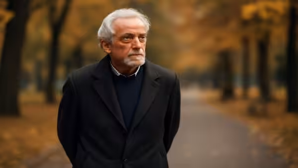What walking with your hands behind your back means, according to psychology.