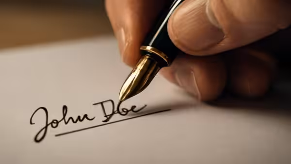 According to psychology, underlining your name in a signature can reveal unexpected aspects of your personality
