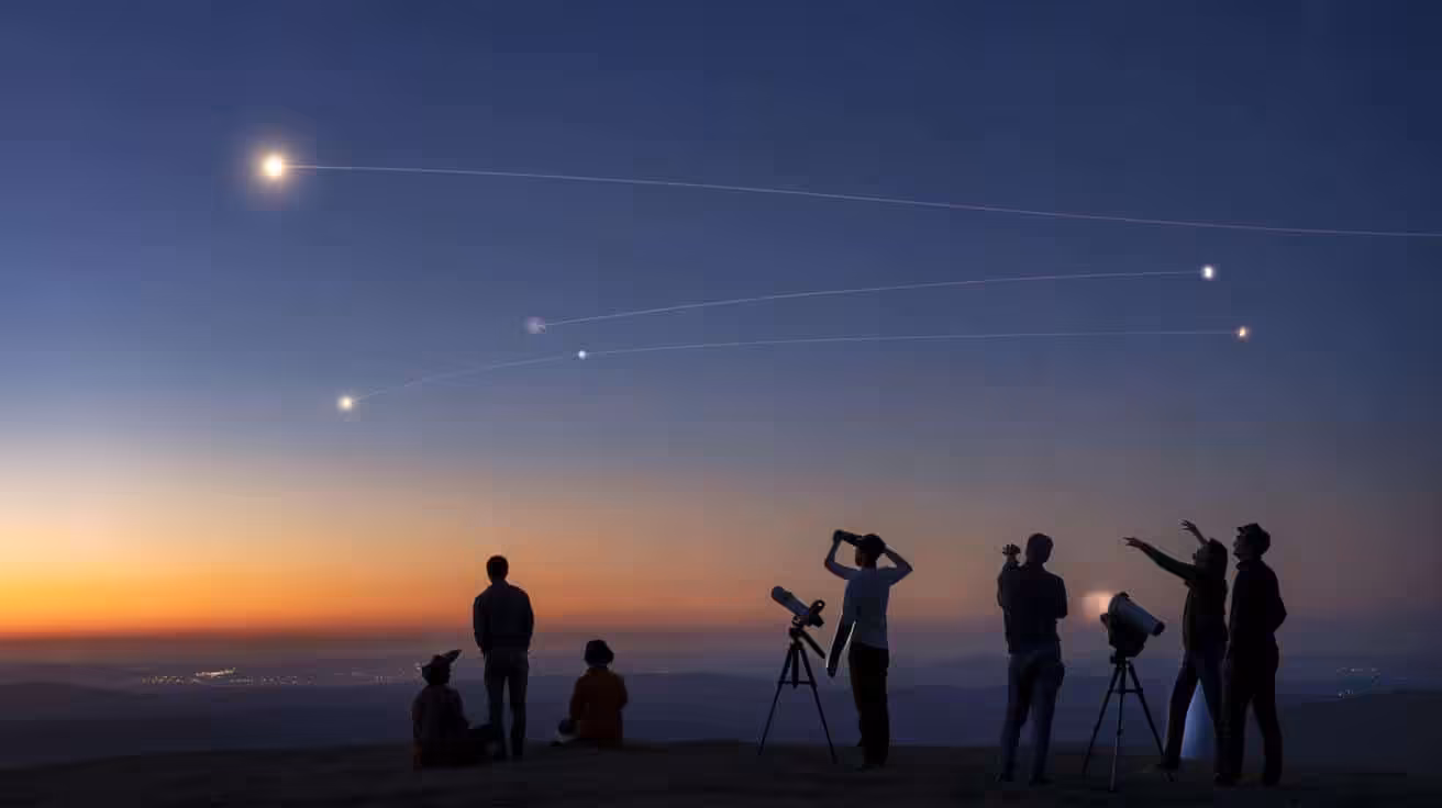 Rare celestial show not to miss: 6 planets visible at the same time