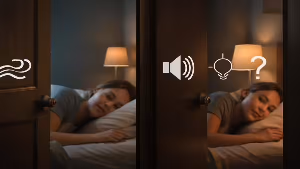 Keeping your bedroom door open at night might improve airflow enough to lower carbon dioxide levels and deepen your sleep but many experts say it also invites more noise light and security risks