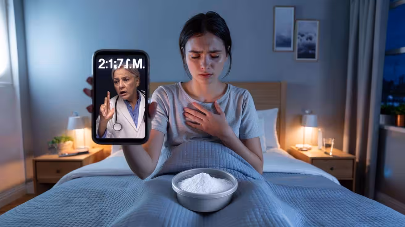 Sleep specialists are alarmed by the growing craze for putting baking soda under the bed to clean the air at night