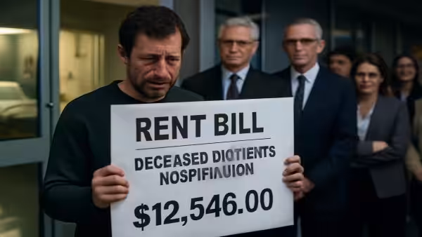 Outrage as grieving son is billed thousands in rent for the weeks his dead mother’s hospital bed stood empty – a long, lonely fight over “rules are rules” that tears public opinion in half