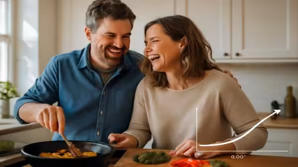 According to a study, it is at this precise age (and not before) that living together increases life satisfaction.