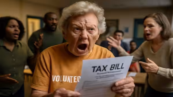 Working for nothing and paying for it: why a retired teacher must pay income tax on volunteering, sparking fury over whether unpaid work is still ‘real work’ or a privileged hobby