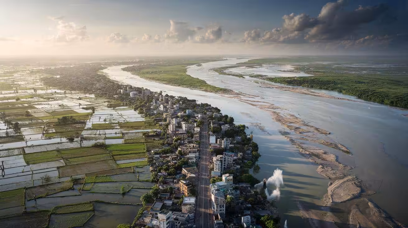 The land is sinking faster than the sea is rising in these key regions of the globe