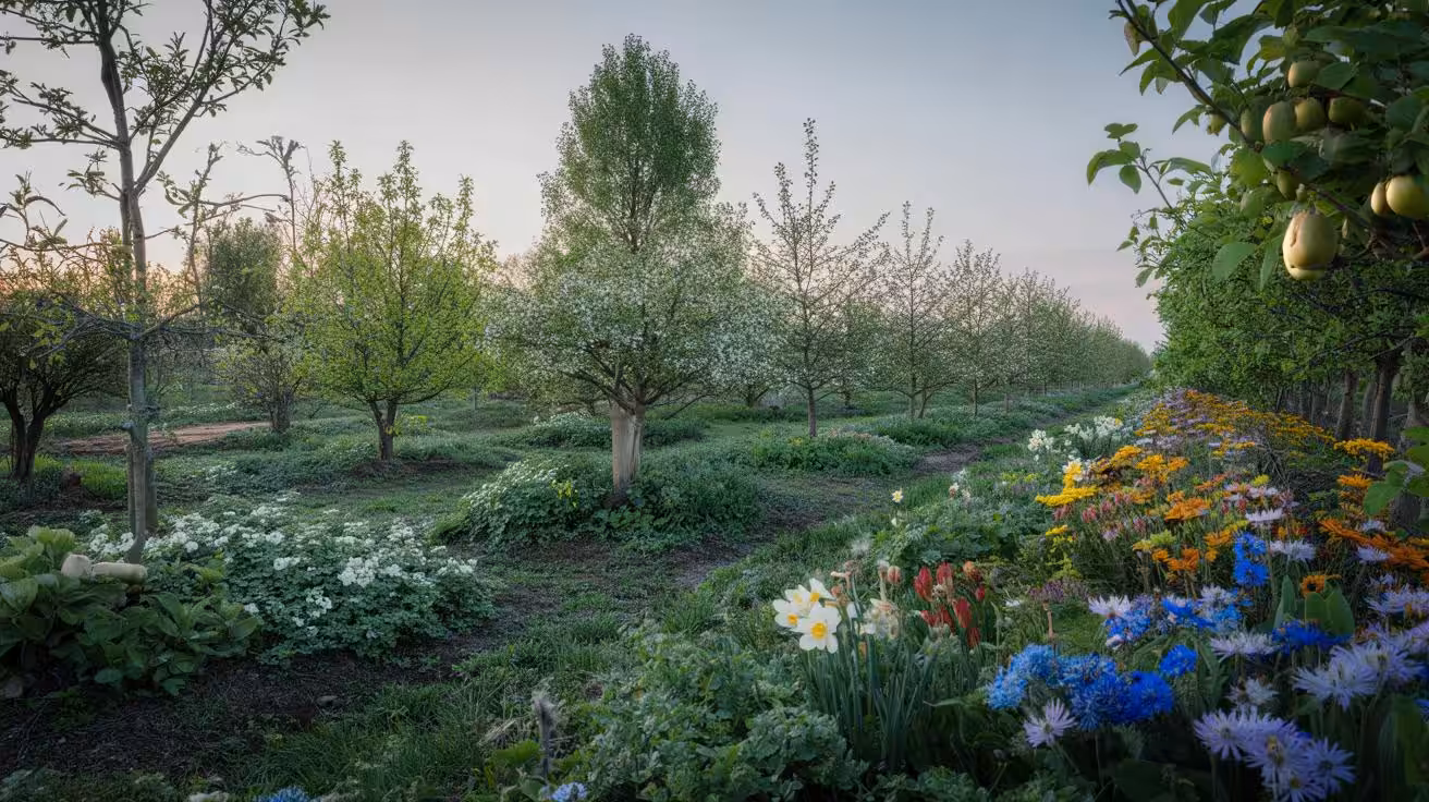 The plantings experienced gardeners never miss for a flourishing spring orchard