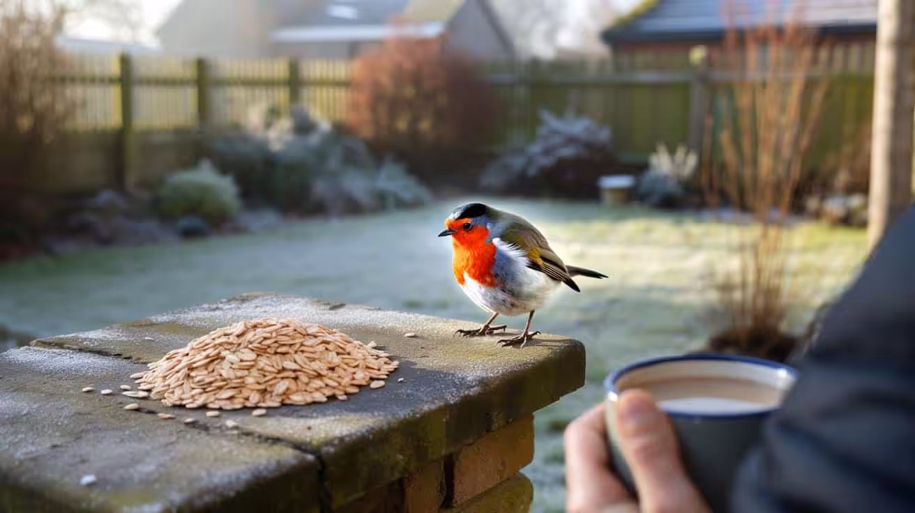 The RSPCA urges anyone with robins in their garden to put out this simple kitchen staple today