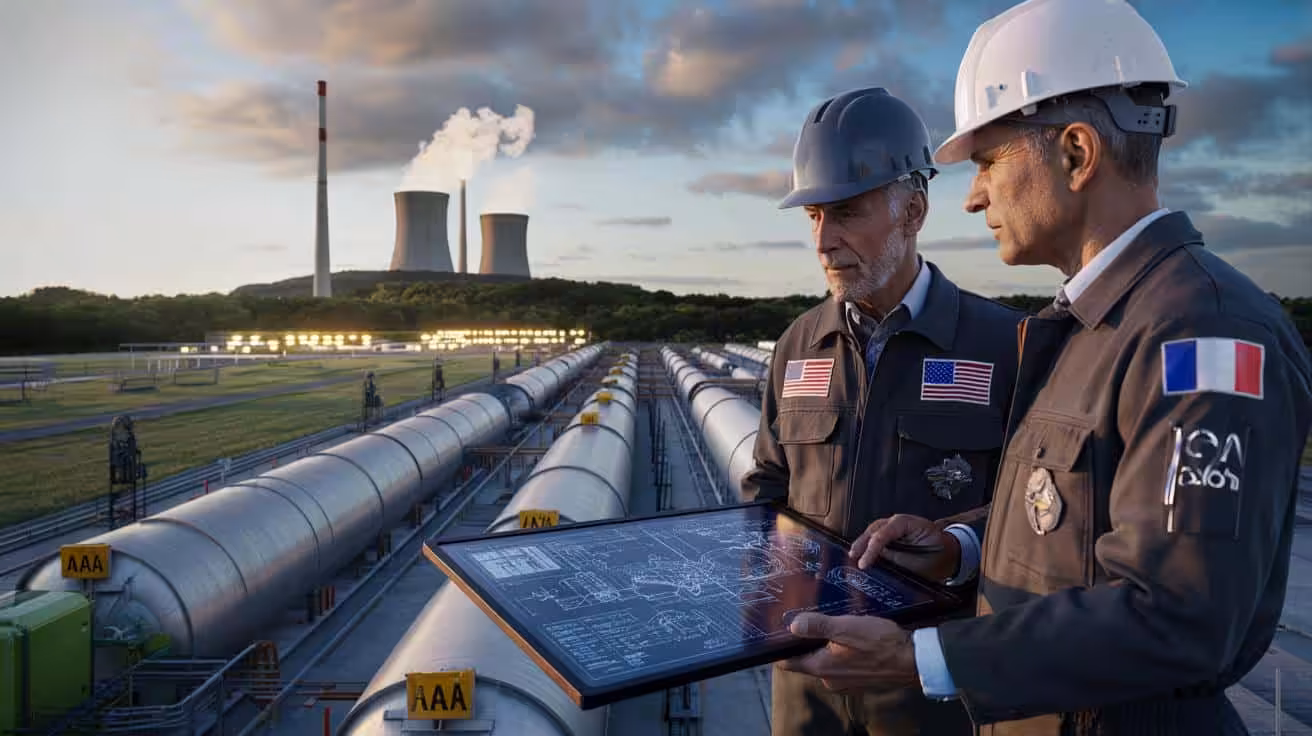 The United States turns to French expertise to revive a vital uranium enrichment industry