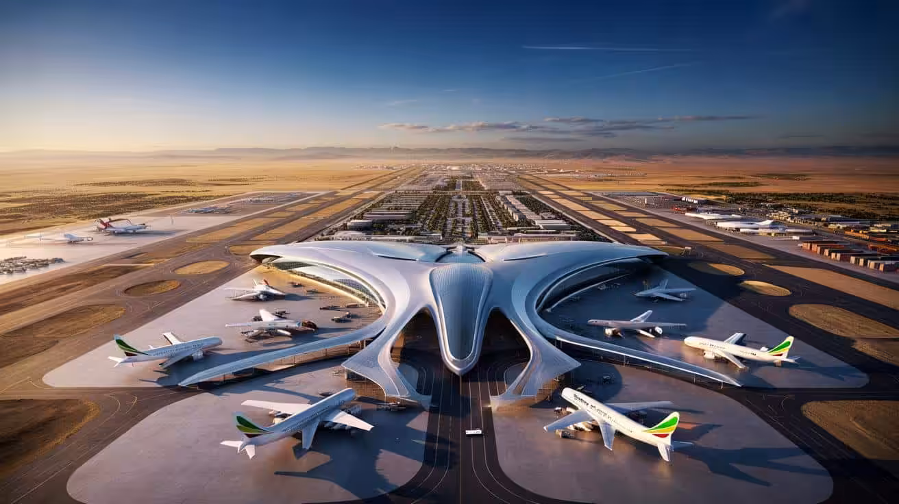 This $12.7 billion mega airport could shift the center of global aviation toward Ethiopia