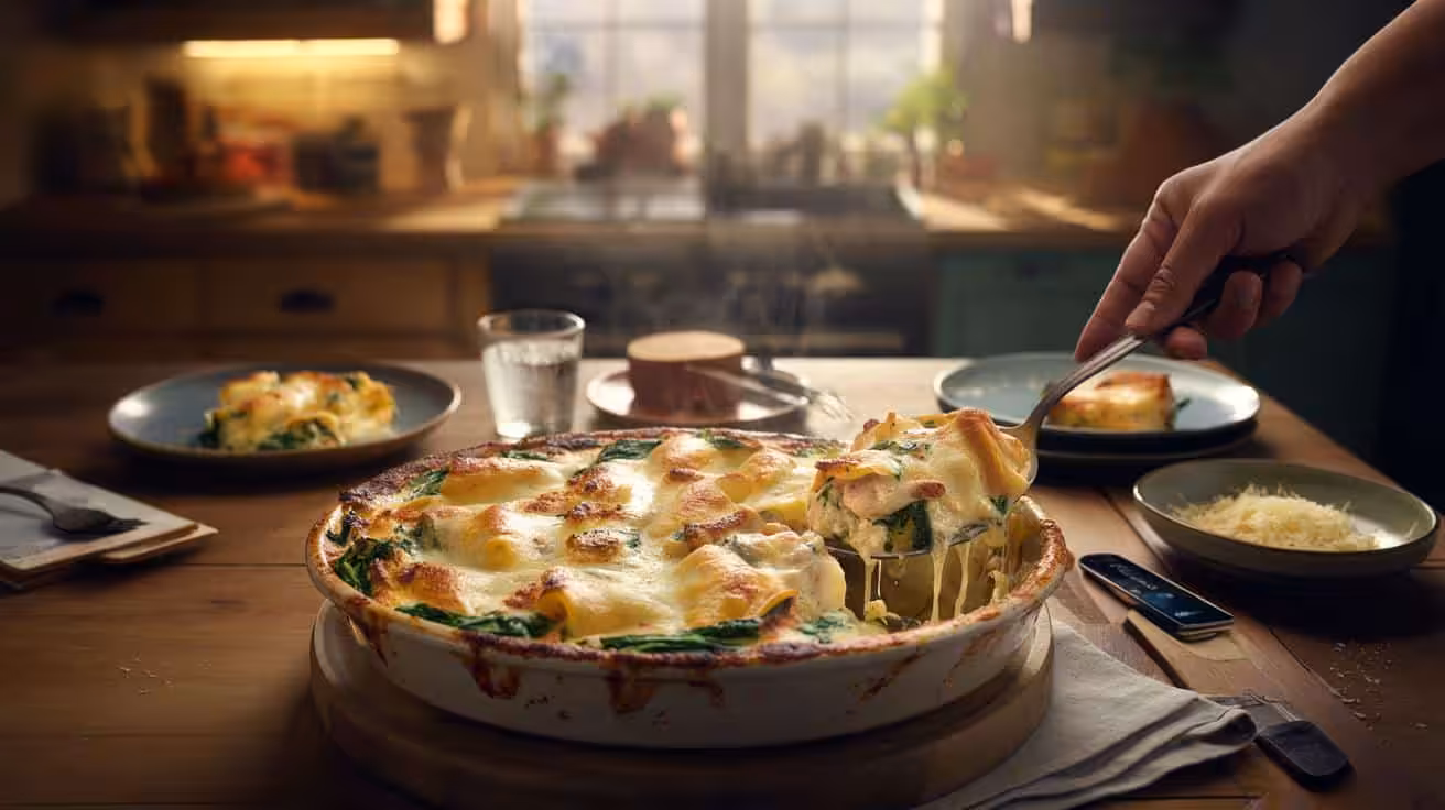 This creamy baked dinner is quietly satisfying