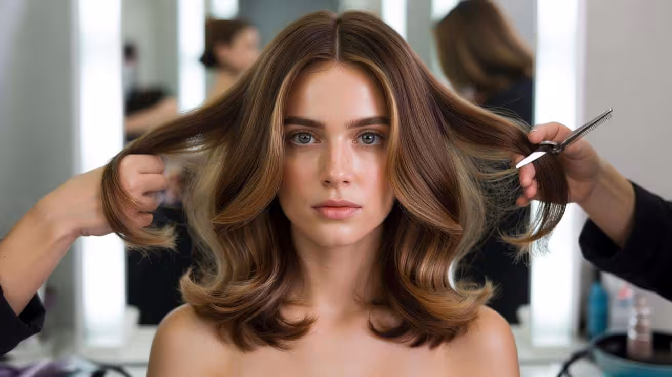 This haircut trick helps hide uneven hair density without obvious layers