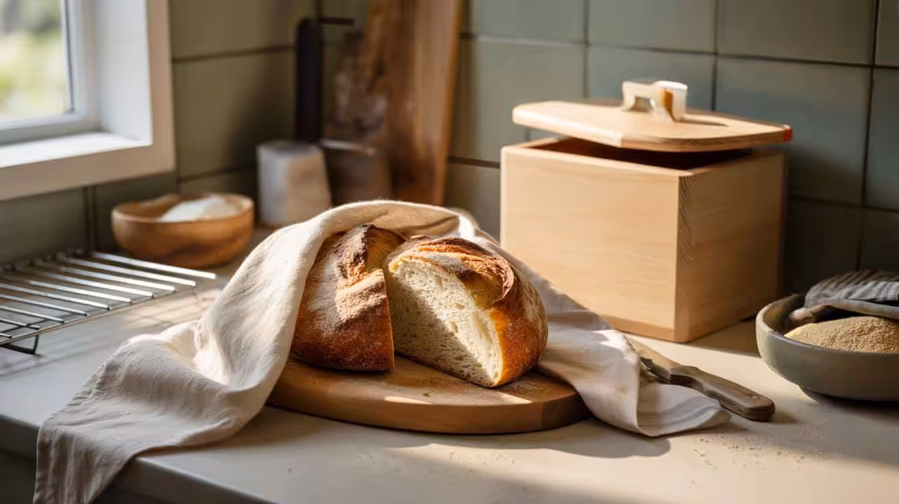 This is the best way to keep bread fresh for days without using the fridge or plastic bags