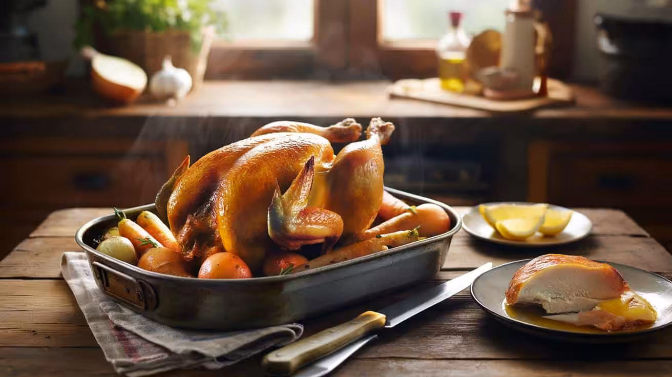 This simple roast chicken dinner proves you don’t need fancy ingredients to eat well