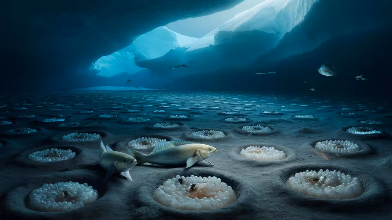 Unexpected find: thousands of fish nests spotted beneath Antarctic ice