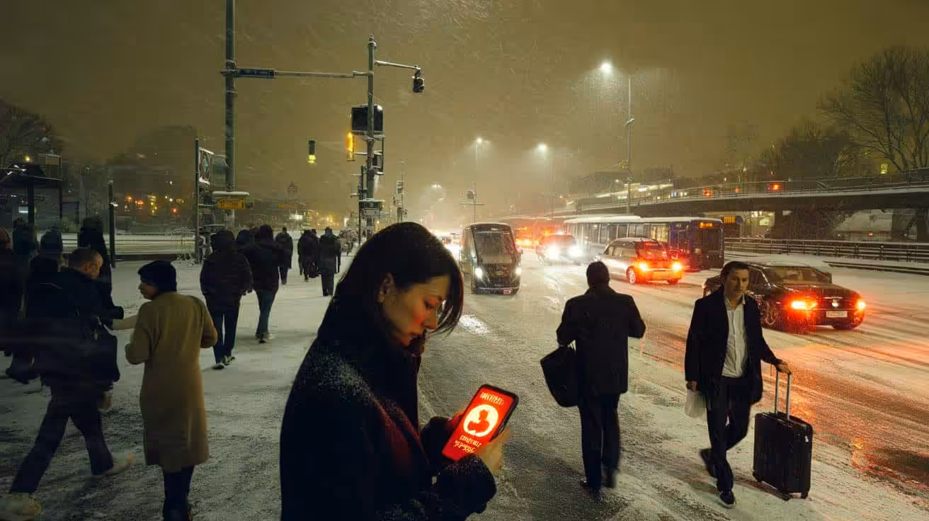 Heavy snow is now officially confirmed to begin late tonight, as weather alerts warn of major disruptions, travel chaos, and dangerous conditions – but many still refuse to change their plans