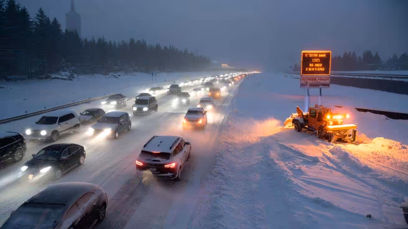 Heavy snow is now officially confirmed to develop into a high impact storm overnight, with meteorologists cautioning against unnecessary movement, but commuters stubbornly refuse to change travel plans
