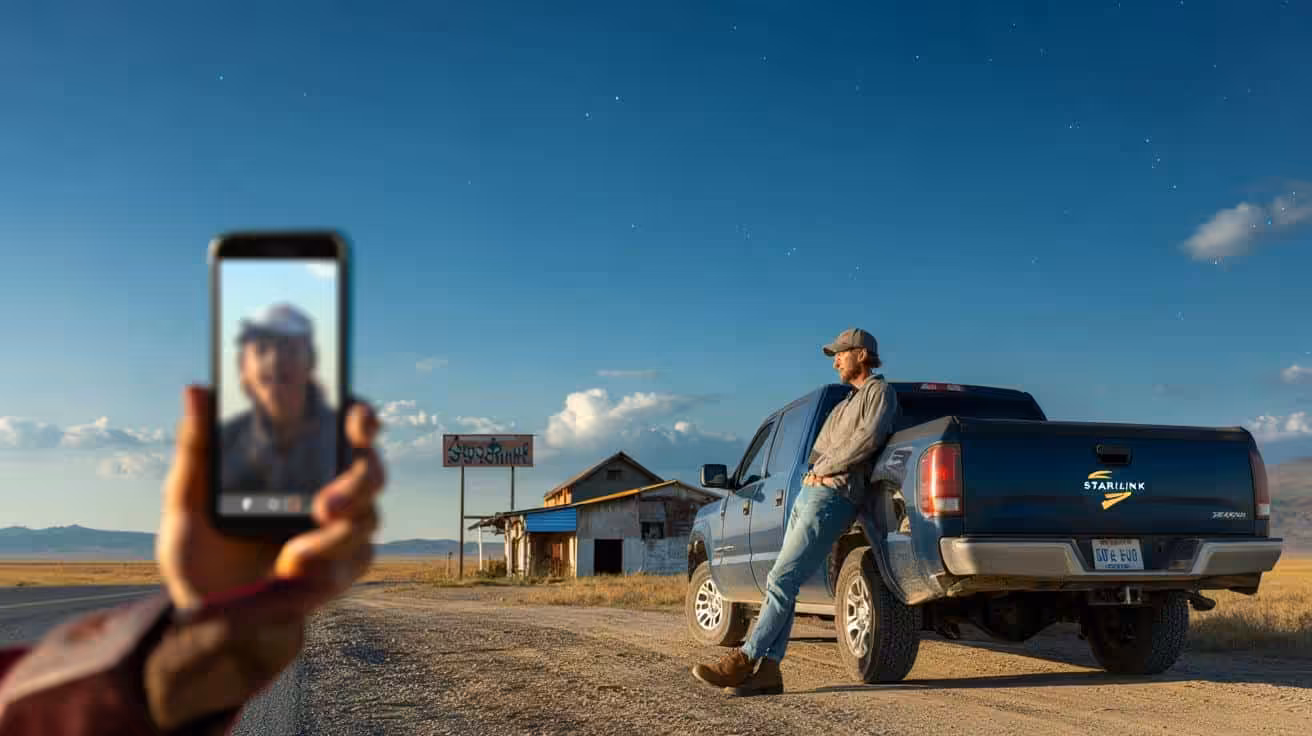 Starlink has launched mobile satellite internet that works without installation and doesn’t require a new phone