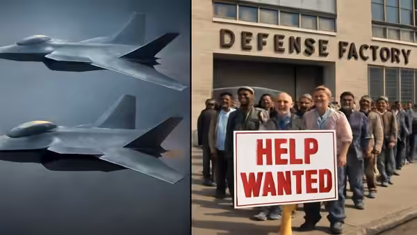 The United States dreams of a next‑generation fighter duo, but the equation is brutal: the industry lacks skilled labour to run two programs at once