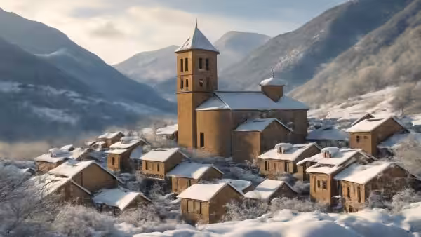 The most picturesque snowy village in Spain is in Huesca and hides an 11th‑century monumental church