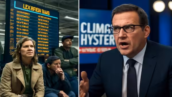 A historic polar vortex disruption is brewing and while forecasters warn of crippling travel paralysis across the country critics blast the predictions as climate hysteria designed to keep people in fear