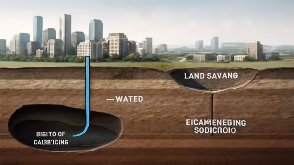 By pumping water into empty oil fields for decades, engineers have managed to delay land subsidence in some of the world’s largest cities