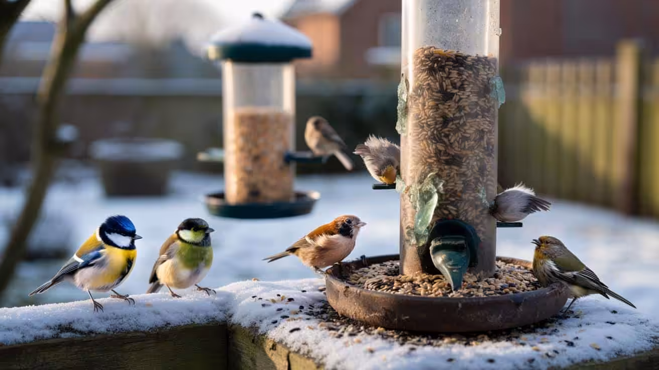 Wet birdseed kills birds in winter: the mistake almost every gardener makes