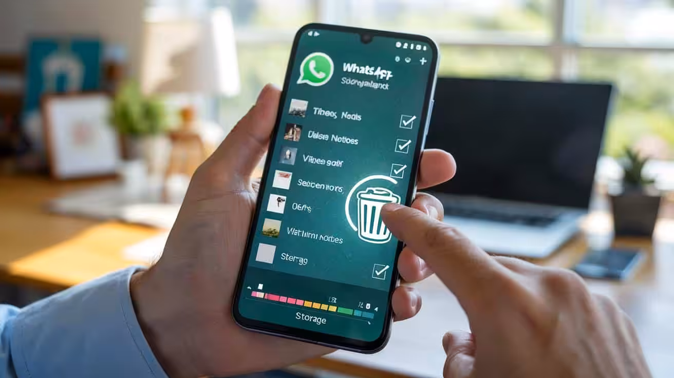 WhatsApp: how to empty the hidden trash and free up space on your phone